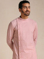 Thumbnail for Manyavar Men Embroidered Kurta with Pyjamas - Distacart