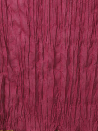 Thumbnail for Sangria Women Magenta & Golden Printed Kurta with Palazzos & Dupatta - Distacart