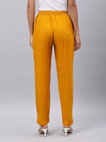 Thumbnail for Souchii Yellow Liva Palazzos - Distacart