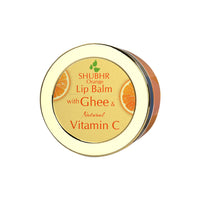 Thumbnail for Blue Nectar Shubhr Orange Lip Balm with Ghee & Natural Vitamin C