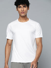 Thumbnail for HRX By Hrithik Roshan Training Men Optic White Rapid-Dry Typography Tshirts - Distacart