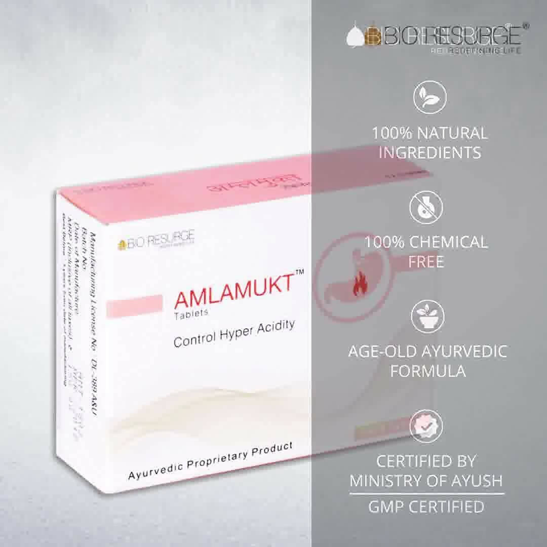 Bio Resurge Life AmlaMukt Tablets - Distacart