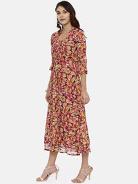 Thumbnail for Souchii Multicoloured Printed A-Line Kurta - Distacart