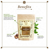 Thumbnail for Khadi Natural Organic Reetha Fruit Powder