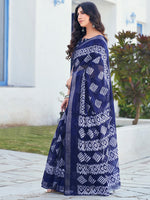 Thumbnail for Kalini Batik Printed Sarees - Distacart