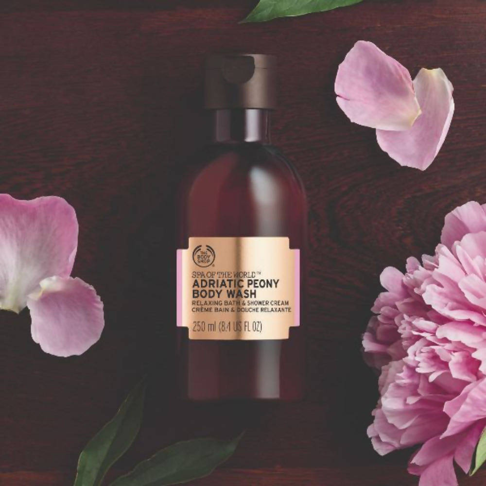 The Body Shop Spa Of The World Adriatic Peony Body Wash