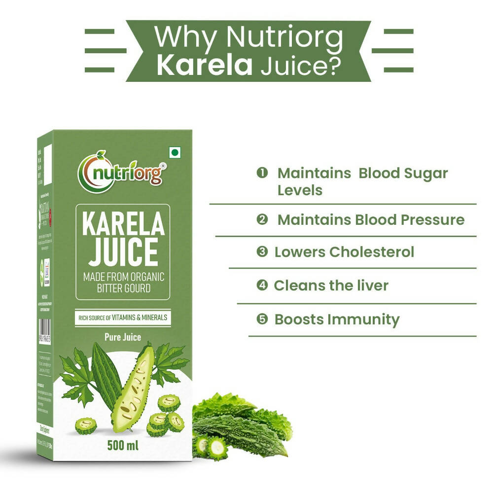 Nutriorg Karela Juice - Distacart