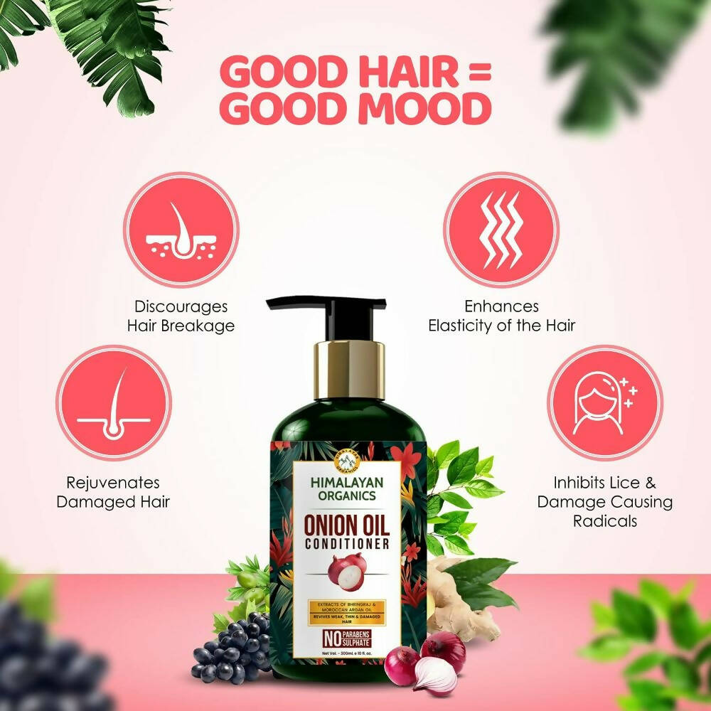 Himalayan Organics Onion Oil Conditioner - Distacart