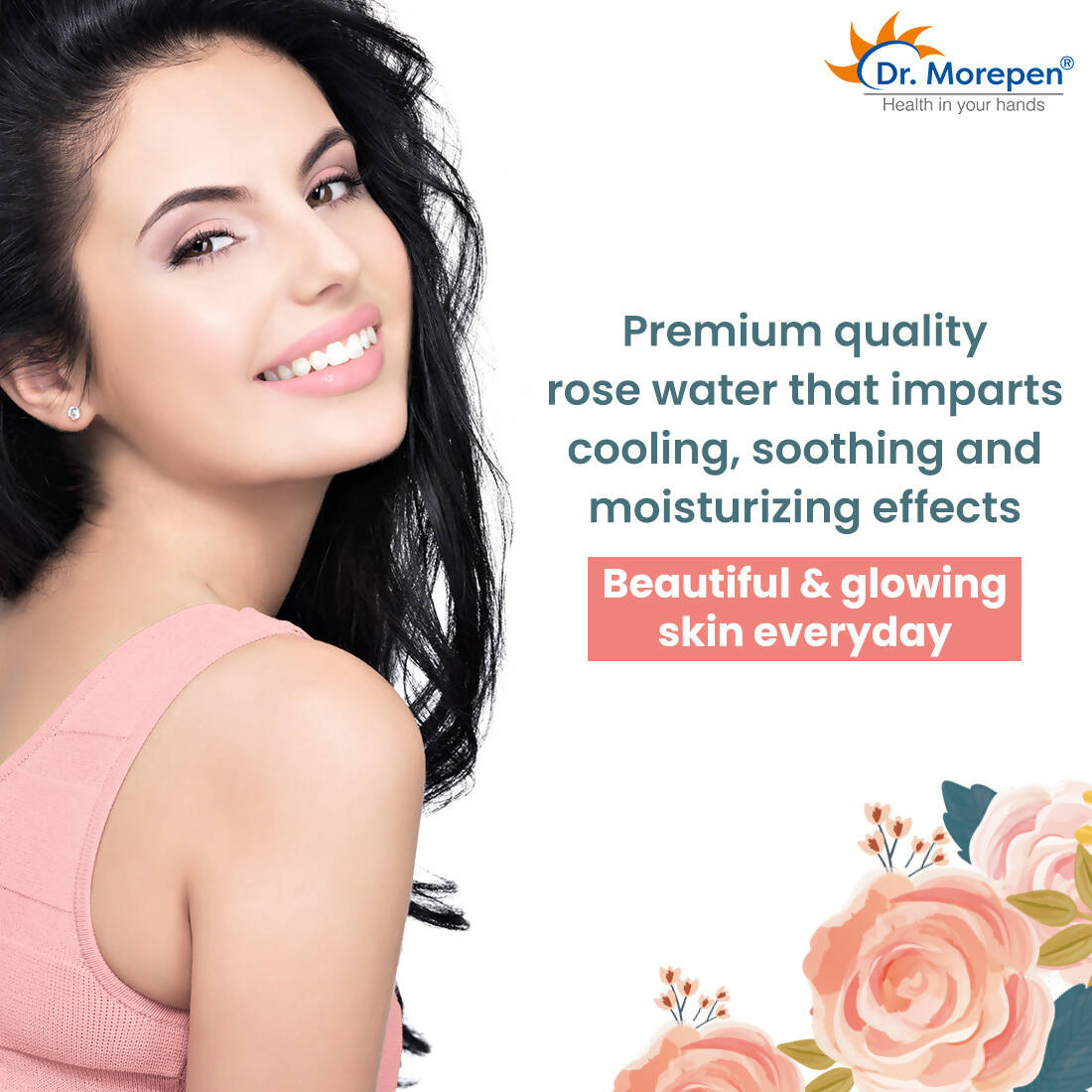 Dr. Morepen Pure & Natural Rose Water - Distacart