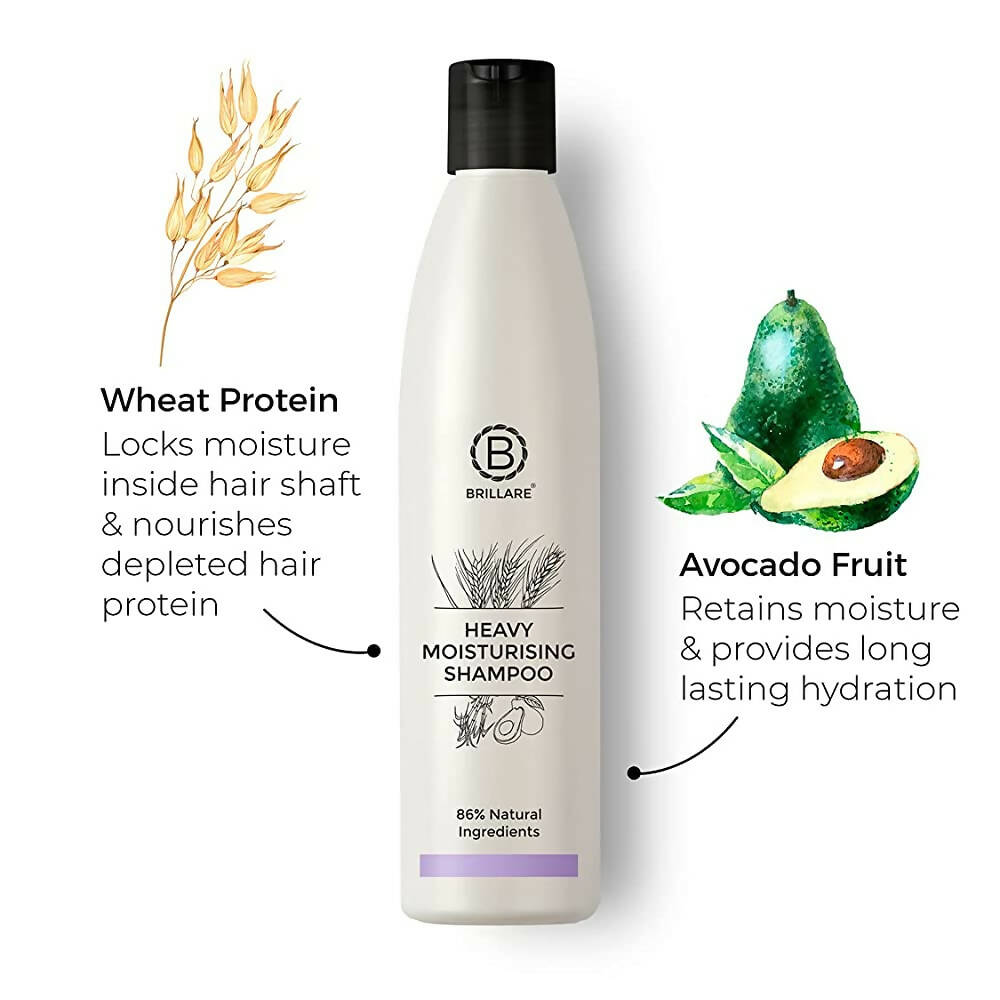 Brillare Heavy Moisturizing Shampoo - Distacart