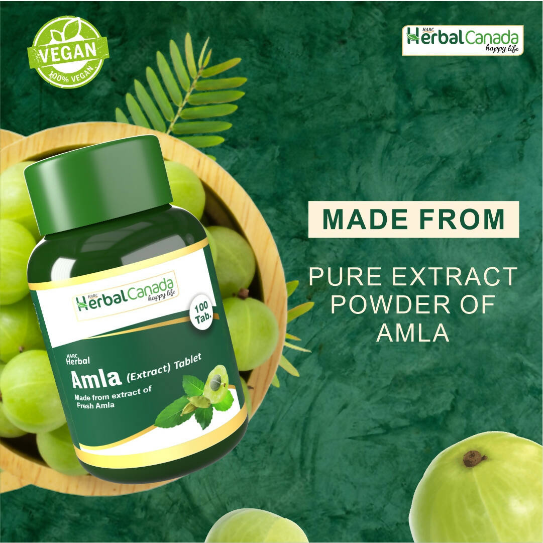 Herbal Canada Amla Extract Tablets - Distacart