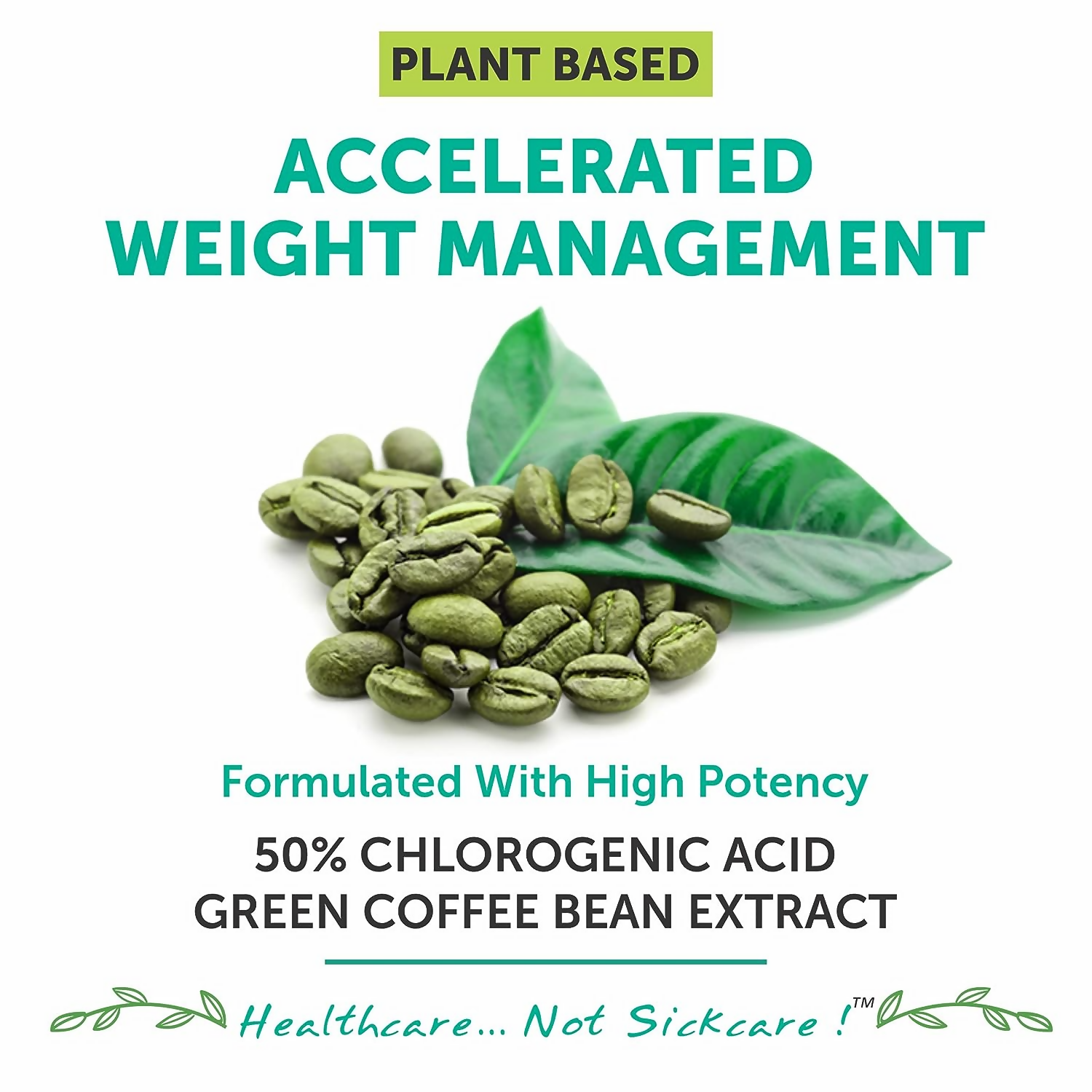 Bliss Welness Green Coffee Bean Extract Capsules - Distacart