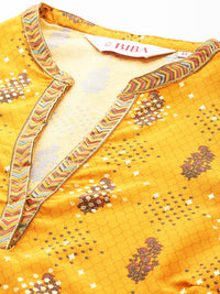 Thumbnail for Biba Ethnic Motifs Print Kurti With Palazzos - Distacart