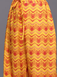 Thumbnail for Biba Floral Printed A-Line Kurta with Palazzos - Distacart