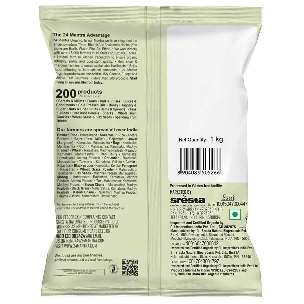 24 Mantra Organic Chana Dal 1 kg