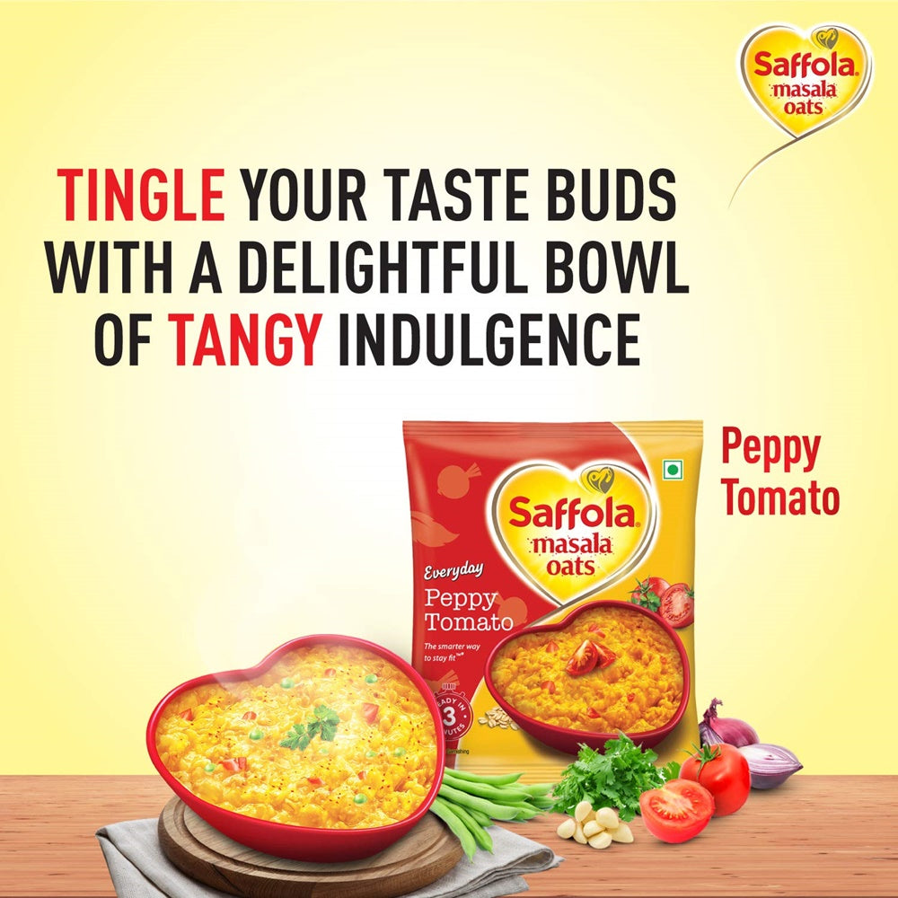 Saffola Masala Oats (Peppy Tomato)