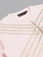 Thumbnail for Khushal K Band Collar Gotta Patti Anarkali Kurta With Palazzos & Dupatta - Distacart