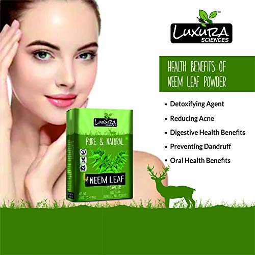 Luxura Sciences Neem Leaf Powder - Distacart