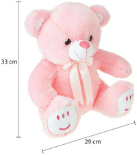 Thumbnail for Jam & Honey Teddy Bear, Cute, Soft Toy (Pink) - Distacart