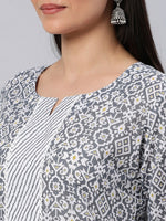 Thumbnail for Kalini Ethnic Motifs Printed Kurta with Trousers - Distacart