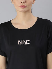 Thumbnail for MKH Typography Extended Sleeves Dri-FIT Sports T-shirt - Distacart