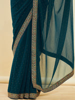 Thumbnail for Soch Embellished Beads and Stones Saree - Distacart