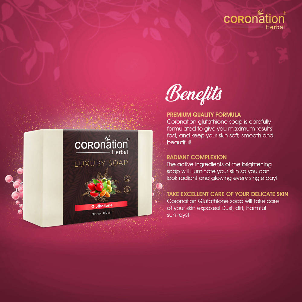 Coronation Herbal Glutathione Luxury Soap - Distacart