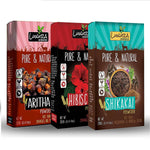 Thumbnail for Luxura Sciences Natural Hair Care Hair Growth - Hibiscus + Aritha + Shikakai - Distacart