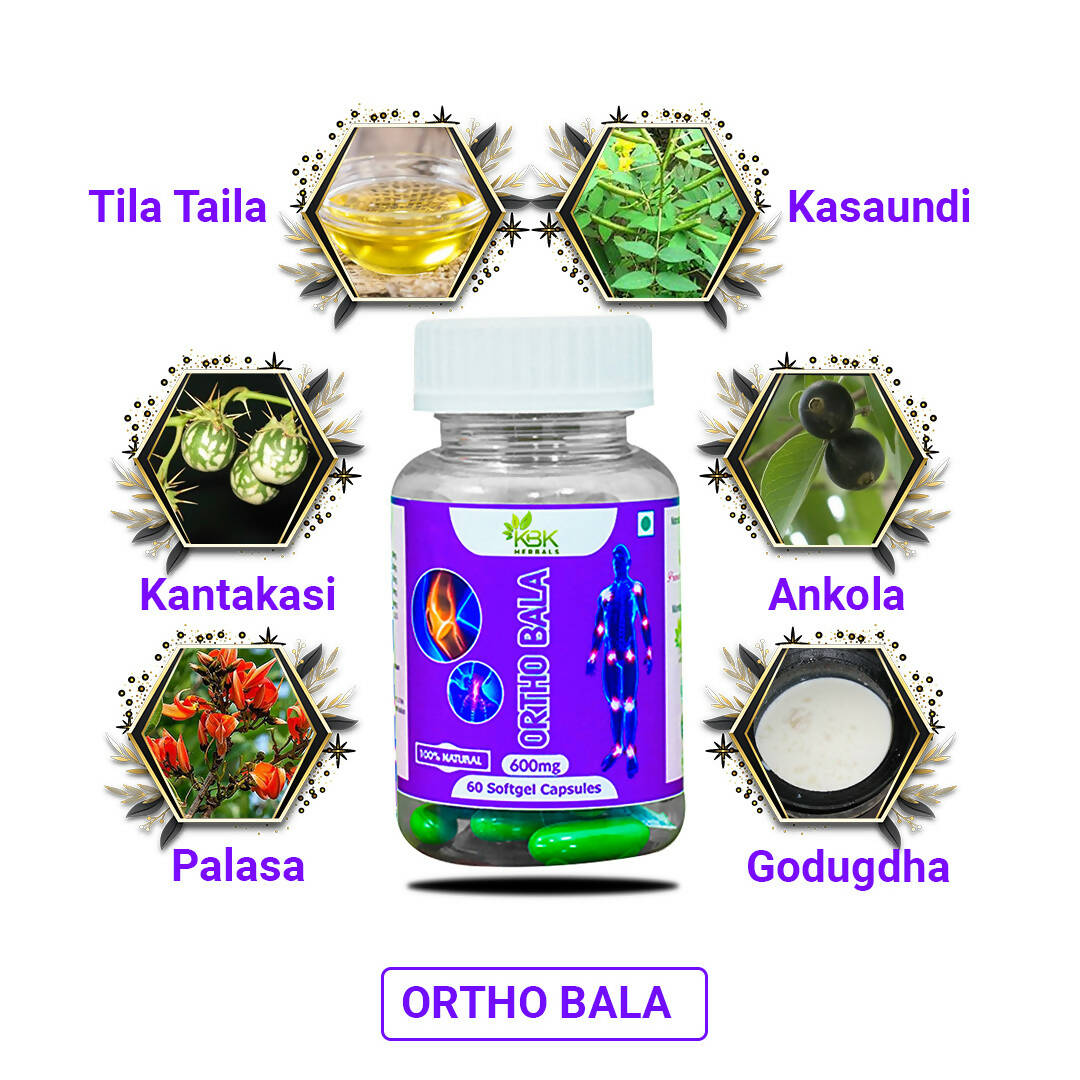 KBK Herbals Ortho Bala Capsules - Distacart