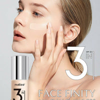 Thumbnail for Maliao 3 In1 Face Finity All Day Flawless Primer, Concealer & Foundation All In 1 - Distacart