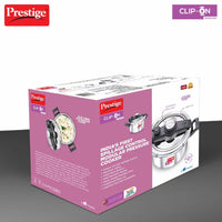 Thumbnail for Prestige Stainless Steel Clip On Pressure Cooker