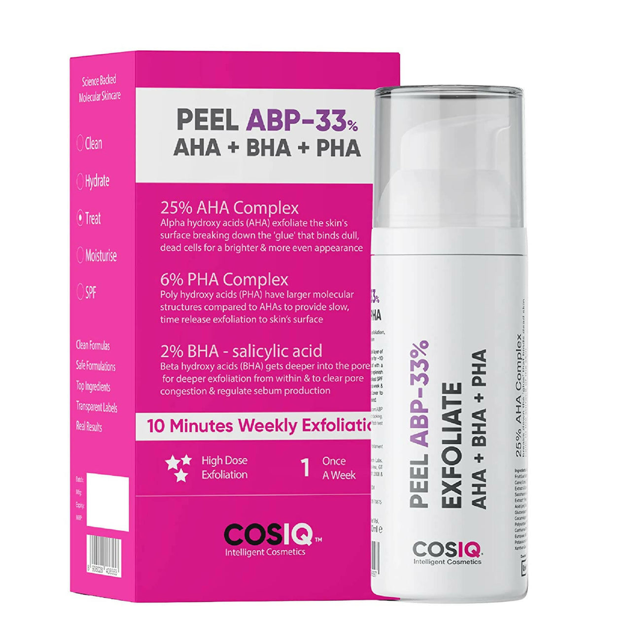 Cos-IQ ABP 33% Strong Exfoliating Peel - Distacart