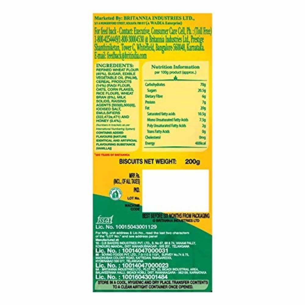 Britannia NutriChoice 5 Grain Digestive Hi-Fibre - Distacart