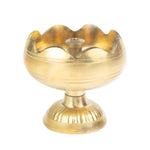 Thumbnail for Spillbox Gold-Toned Brass Diya Pooja Essential - Distacart
