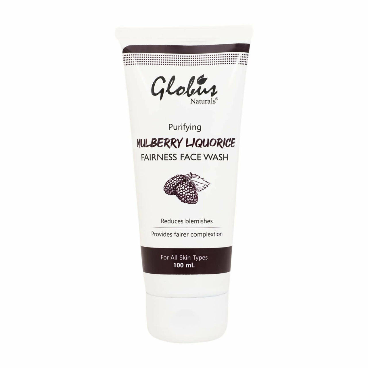 Globus Naturals Mulberry Liquorice Fairness Face Wash - Distacart