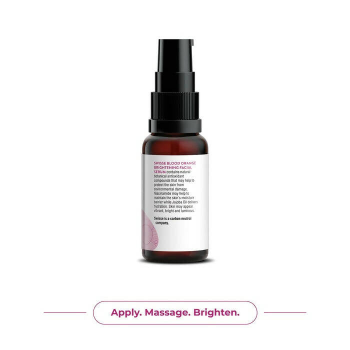 Swisse Skincare Blood Orange Brightening Facial Serum with Vitamin C - Distacart