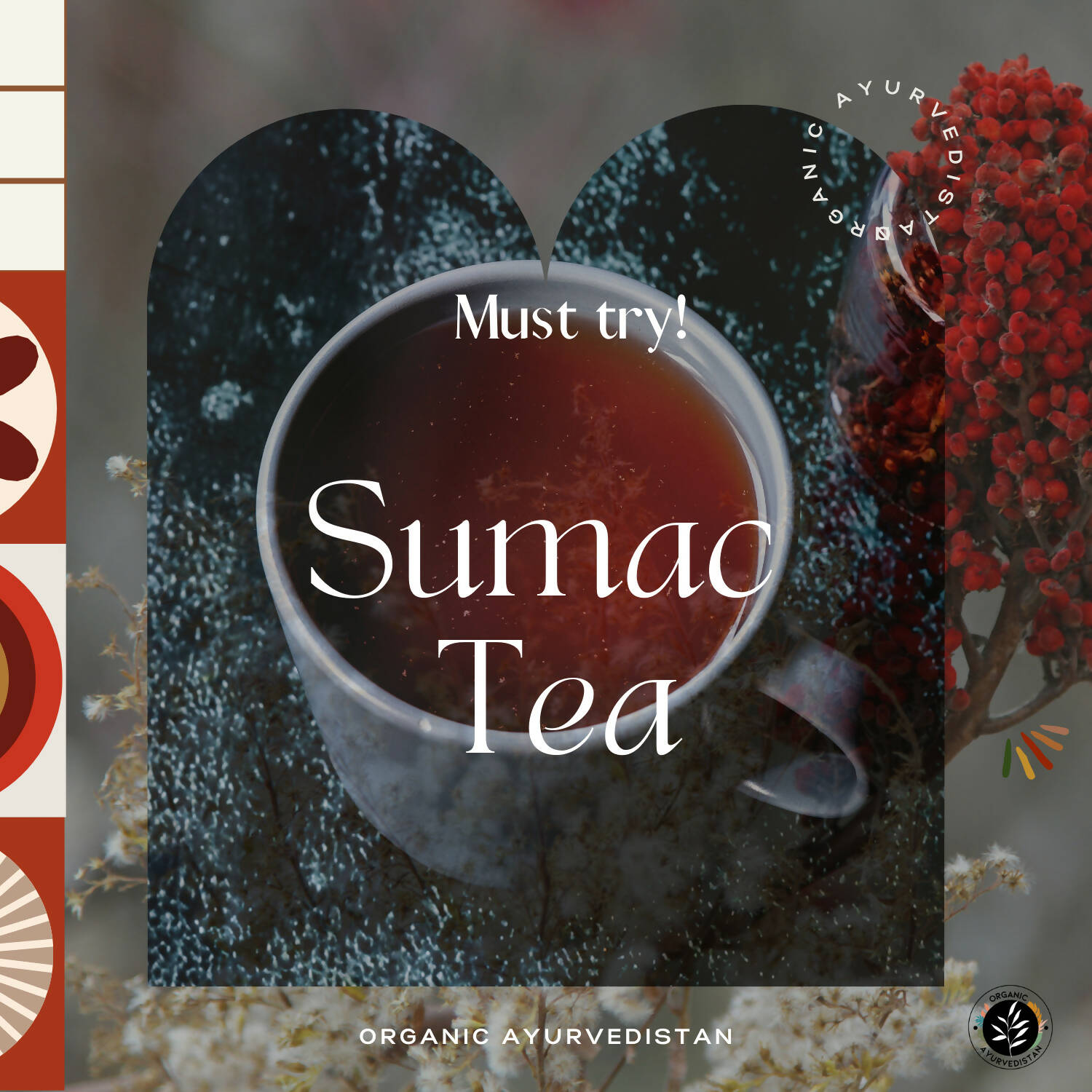 Organic Ayurvedistan Sumac Powder - Distacart