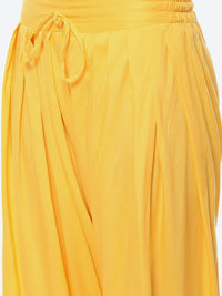 Thumbnail for Biba Women Notched Neck Kurta with Salwar & With Dupatta - Distacart