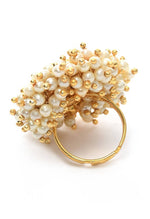 Thumbnail for Mominos Fashion Gold-Plated with Pearls Ring