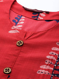 Thumbnail for Sangria Women Floral Printed Kurta - Distacart