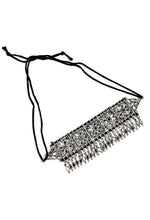 Thumbnail for Tehzeeb Creations Oxidised Necklace And Earrings With Mirror Design