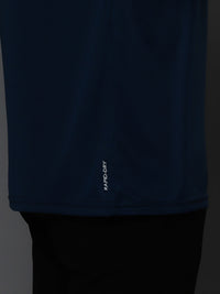 Thumbnail for HRX by Hrithik Roshan Printed Rapid-Dry Training or Gym T-shirt - Distacart