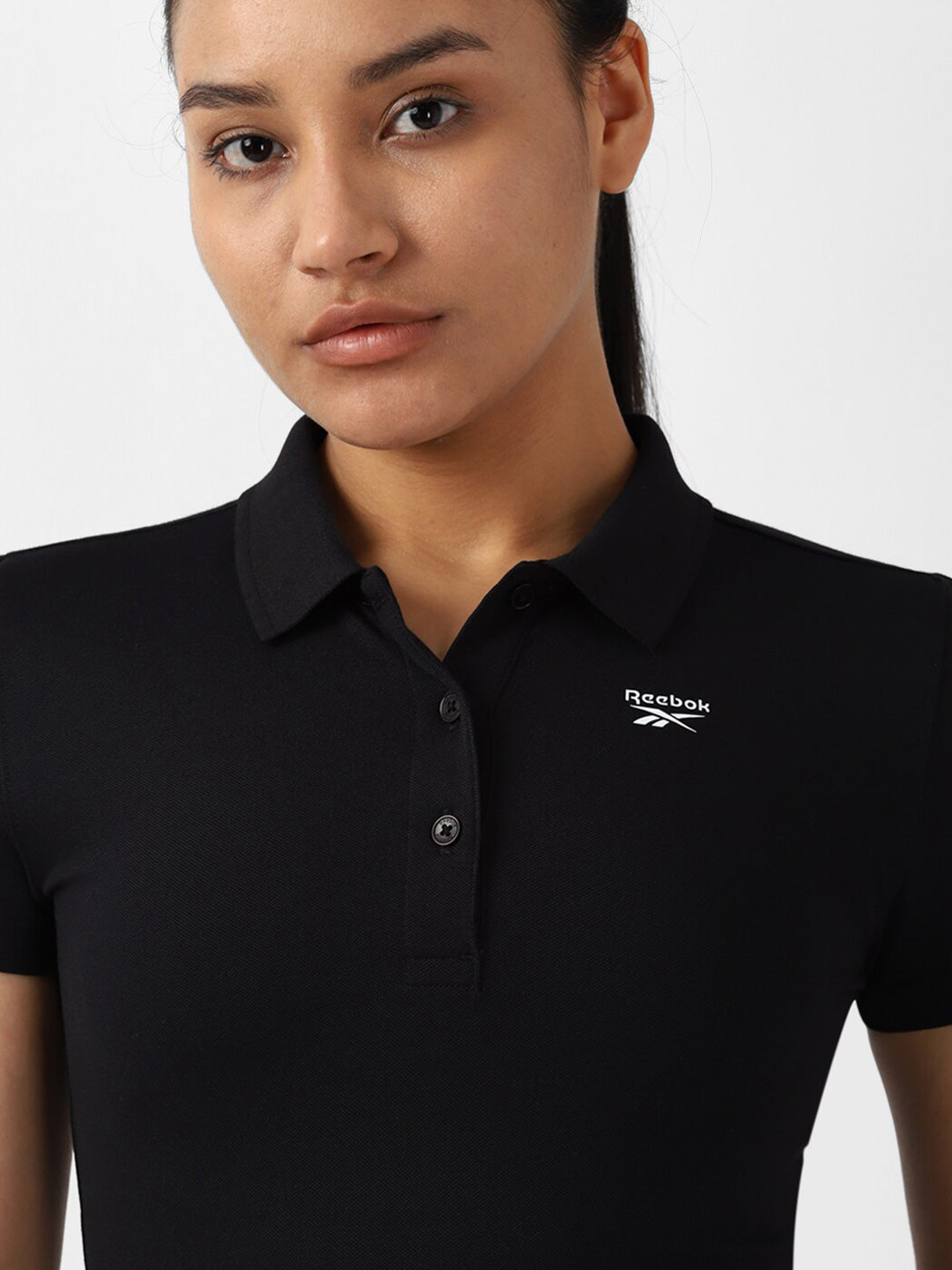 Reebok Training App Slim Fit Polo Collar T-shirt - Distacart