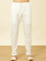 Thumbnail for Manyavar Ethnic Motifs Embroidered Sequinned Kurta with Pyjamas - Distacart