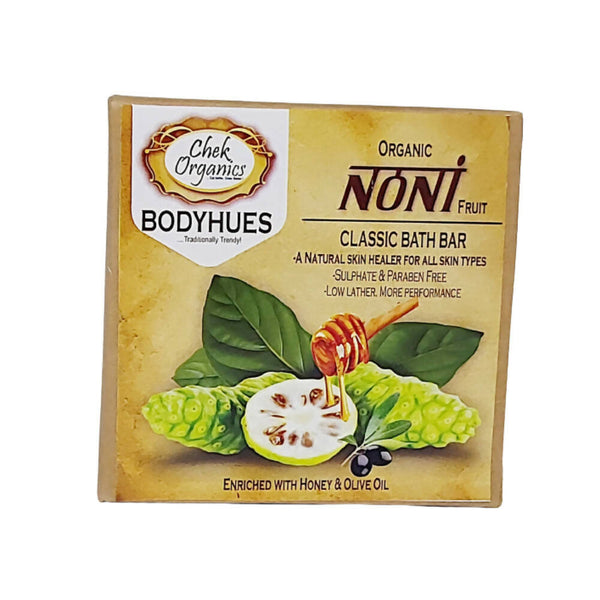 Chek Organics Body Hues Noni Fruit Classic Bath Bar - Distacart
