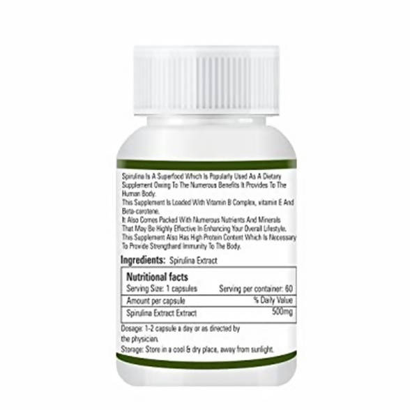 Zindagi Spirulina Extract Capsules - Distacart
