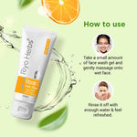 Thumbnail for Riyo Herbs Vitamin C Daily Glow Face Wash With Turmeric, Orange & Moringa
