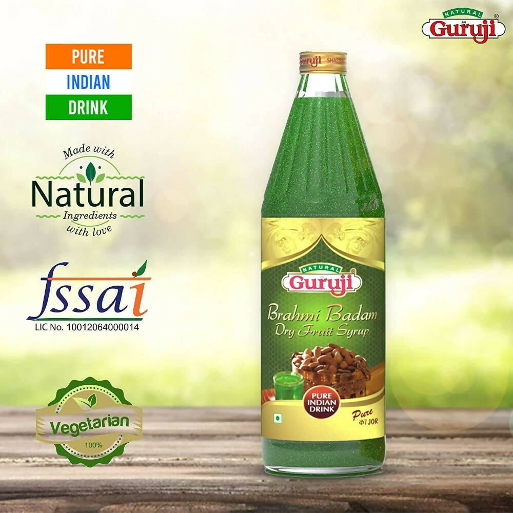 Jai Guruji Brahmi Badam Dry Fruit Syrup - Distacart
