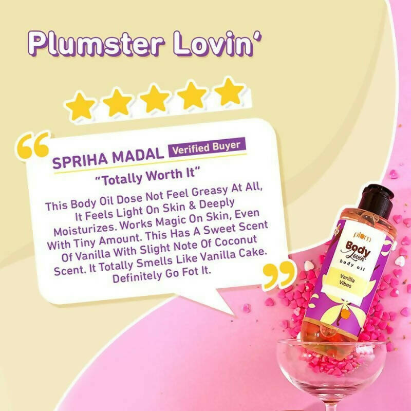 Plum BodyLovin' Vanilla Vibes Body Oil - Distacart