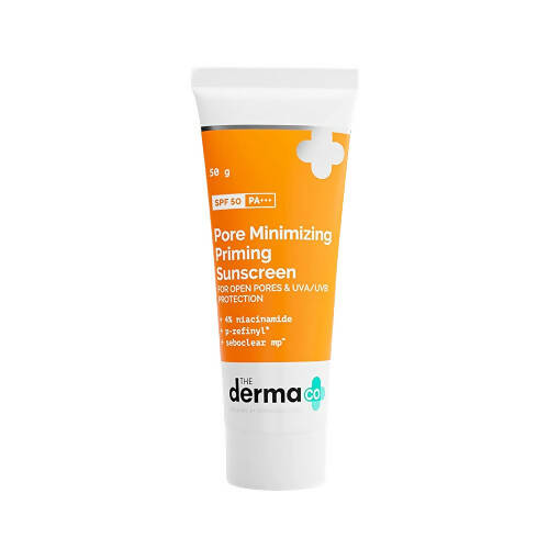 The Derma Co Pore Minimizing Priming Sunscreen With SPF 50 - Distacart